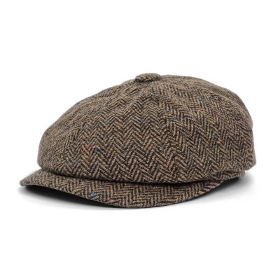 Sixpence / Flat cap - Gårda Balmerino Newsboy (brun)