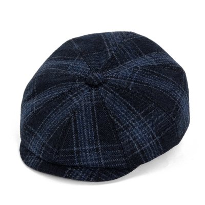 Sixpence / Flat cap - Gårda Premium Banbury Wool Newsboy (blå)