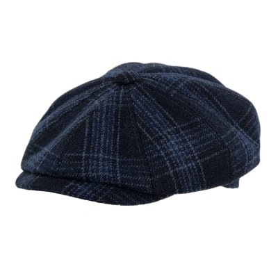 Sixpence / Flat cap - Gårda Premium Banbury Wool Newsboy (blå)