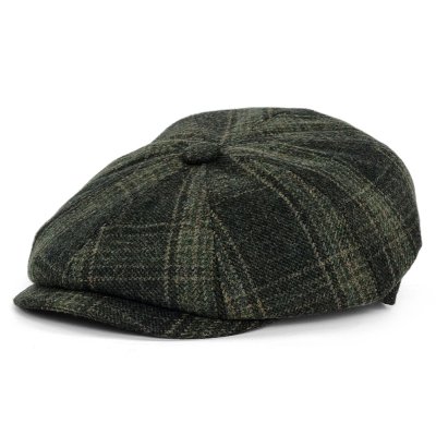 Sixpence / Flat cap - Gårda Premium Banbury Wool Newsboy (grøn)