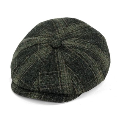 Sixpence / Flat cap - Gårda Premium Banbury Wool Newsboy (grøn)