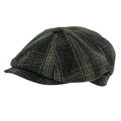 Sixpence / Flat cap - Gårda Premium Banbury Wool Newsboy (grøn)