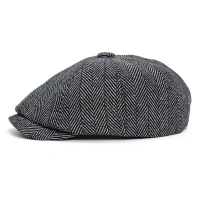 Sixpence / Flat cap - Gårda Burrelton Newsboy (lysegrå)