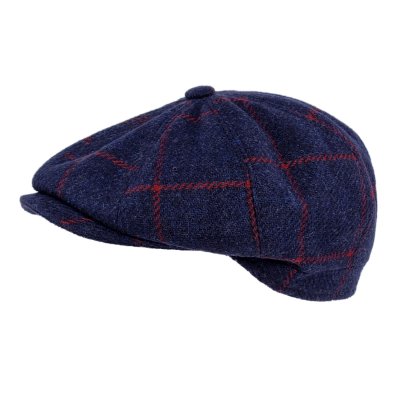 Sixpence / Flat cap - Gårda Premium Callander Wool Newsboy (blå)
