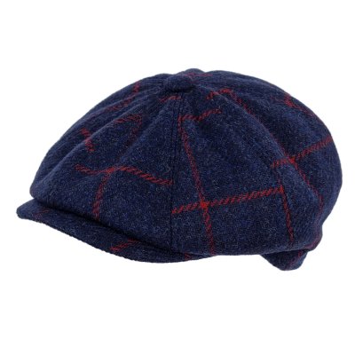 Sixpence / Flat cap - Gårda Premium Callander Wool Newsboy (blå)