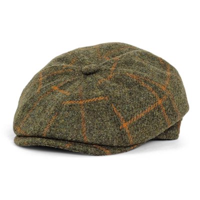 Sixpence / Flat cap - Gårda Premium Callander Wool Newsboy (grøn)
