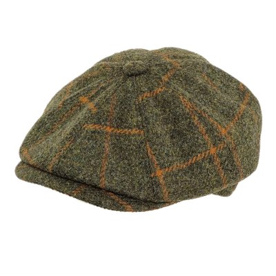 Sixpence / Flat cap - Gårda Premium Callander Wool Newsboy (grøn)