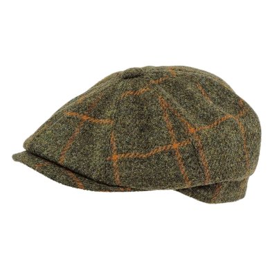 Sixpence / Flat cap - Gårda Premium Callander Wool Newsboy (grøn)