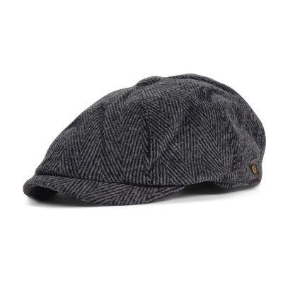 Sixpence / Flat cap - Gårda Lanark Newsboy (grå)
