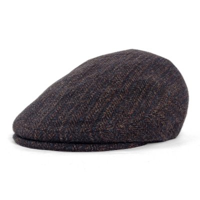 Sixpence / Flat cap - Gårda Premium Coleraine Wool Sixpence (blå)