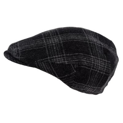 Sixpence / Flat cap - Gårda Premium Dalston Wool Sixpence (sort)