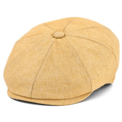 Sixpence / Flat cap - Gårda Darnay Newsboy (gul)