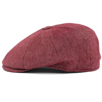 Sixpence / Flat cap - Gårda Darnay Newsboy (rød)