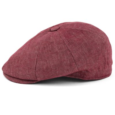Sixpence / Flat cap - Gårda Darnay Newsboy (rød)