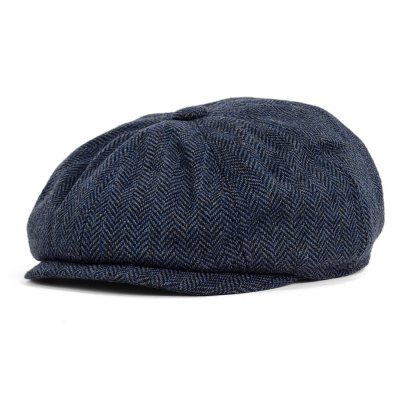 Sixpence / Flat cap - Gårda Digby Newsboy Cap (blå)