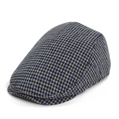 Sixpence / Flat cap - Gårda Dunbeath (grå/blå)