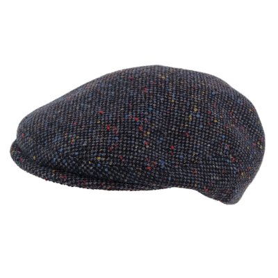 Sixpence / Flat cap - Gårda Premium Formby Wool Sixpence (blå)