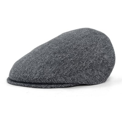 Sixpence / Flat cap - Gårda Premium Kirkby Wool Sixpence (grøn)