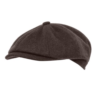 Sixpence / Flat cap - Gårda Premium Larkhall Wool Newsboy (brun)