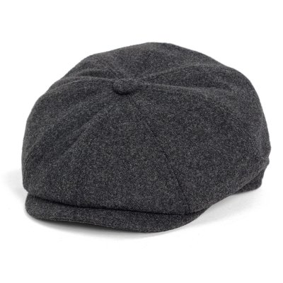 Sixpence / Flat cap - Gårda Premium Larkhall Wool Newsboy (grå)