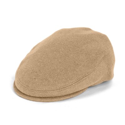 Sixpence / Flat cap - Gårda Premium Selby Wool Sixpence (beige)