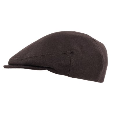 Sixpence / Flat cap - Gårda Premium Selby Wool Sixpence (brun)