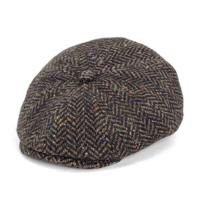 Sixpence / Flat cap - Gårda Premium Selkirk Wool Newsboy (grøn)