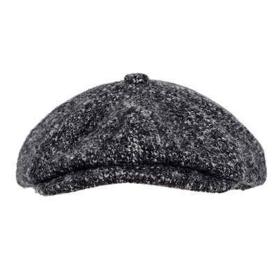 Sixpence / Flat cap - Gårda Premium Tiverton Wool Newsboy (grå)