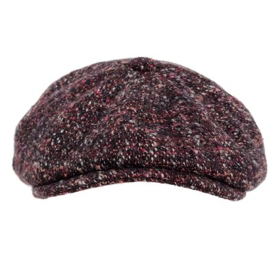 Sixpence / Flat cap - Gårda Premium Tiverton Wool Newsboy (rød)