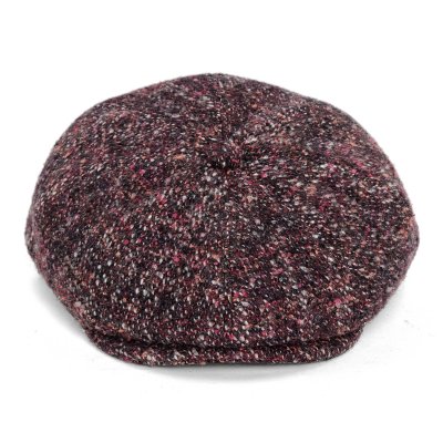 Sixpence / Flat cap - Gårda Premium Tiverton Wool Newsboy (rød)