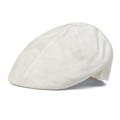 Sixpence / Flat cap - Gårda Vico Cotton Flat Cap (fløde)