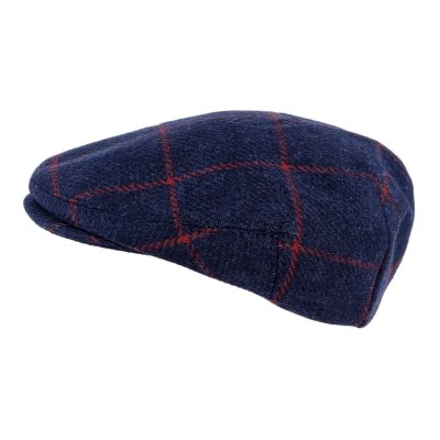 Sixpence / Flat cap - Gårda Premium Warrington Wool Sixpence (blå)
