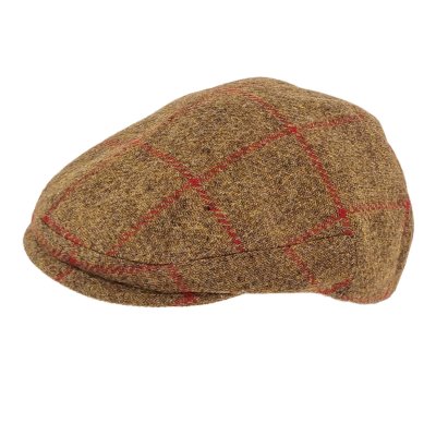 Sixpence / Flat cap - Gårda Premium Warrington Wool Sixpence (brun)