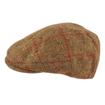 Sixpence / Flat cap - Gårda Premium Warrington Wool Sixpence (brun)