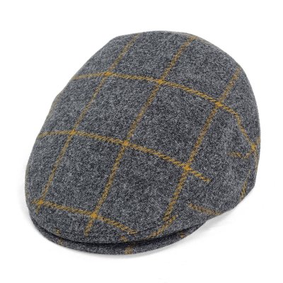 Sixpence / Flat cap - Gårda Premium Warrington Wool Sixpence (grå)