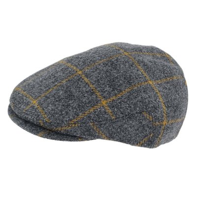 Sixpence / Flat cap - Gårda Premium Warrington Wool Sixpence (grå)