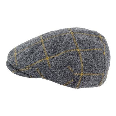 Sixpence / Flat cap - Gårda Premium Warrington Wool Sixpence (grå)