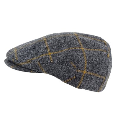 Sixpence / Flat cap - Gårda Premium Warrington Wool Sixpence (grå)