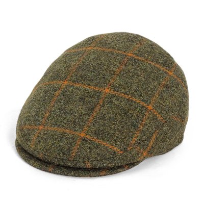 Sixpence / Flat cap - Gårda Premium Warrington Wool Sixpence (grøn)