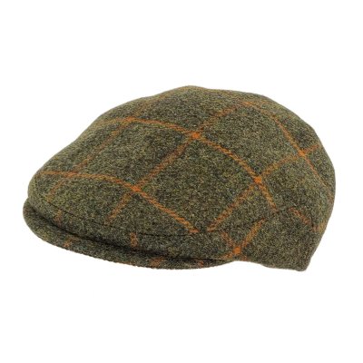 Sixpence / Flat cap - Gårda Premium Warrington Wool Sixpence (grøn)
