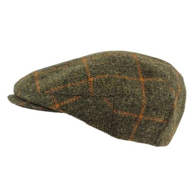 Sixpence / Flat cap - Gårda Premium Warrington Wool Sixpence (grøn)