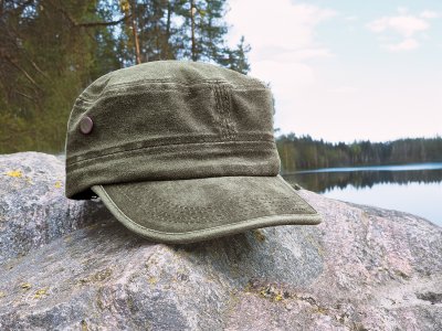 Sixpence / Flat cap - Gårda Viper Army Cap (grøn)