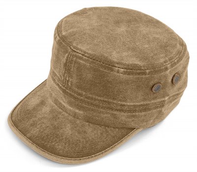 Sixpence / Flat cap - Gårda Viper Army Cap (khaki)