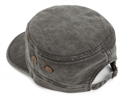 Sixpence / Flat cap - Gårda Viper Army Cap (sort)