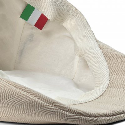 Gubbkeps / Flat cap - Gårda Lacona Flat Cap (beige)