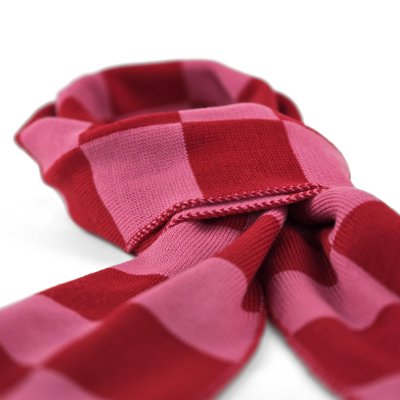Halstørklæder - Gårda Kitzbühel Merino Wool Check Scarf (rød/pink)