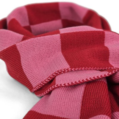 Halstørklæder - Gårda Kitzbühel Merino Wool Check Scarf (rød/pink)
