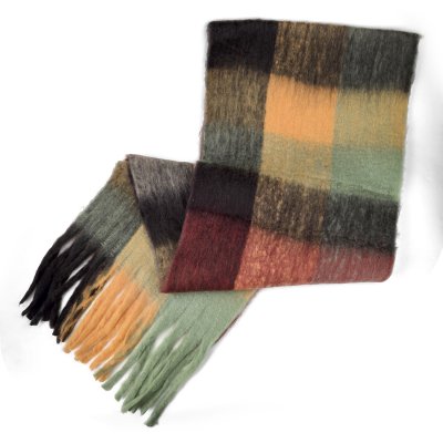 Halstørklæder - Gårda Taraba Check Scarf (rød/multi)