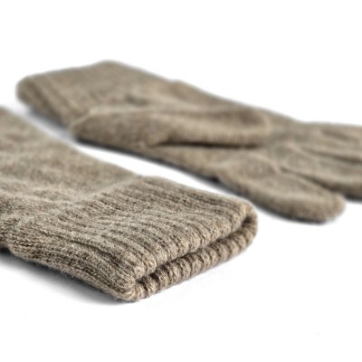 Handsker - Gårda Tolmin Knitted Wool Mix Gloves (beige)