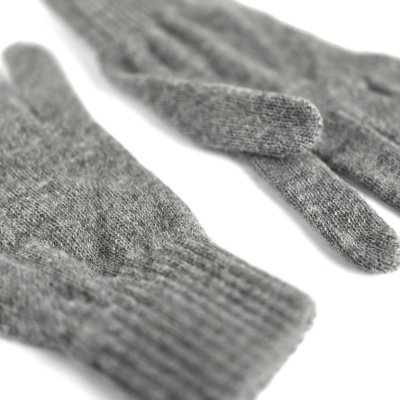 Handsker - Gårda Tolmin Knitted Wool Mix Gloves (grå)